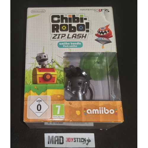 Chibi-Robo! Zip Lash AMIIBO(Caja deteriorada)