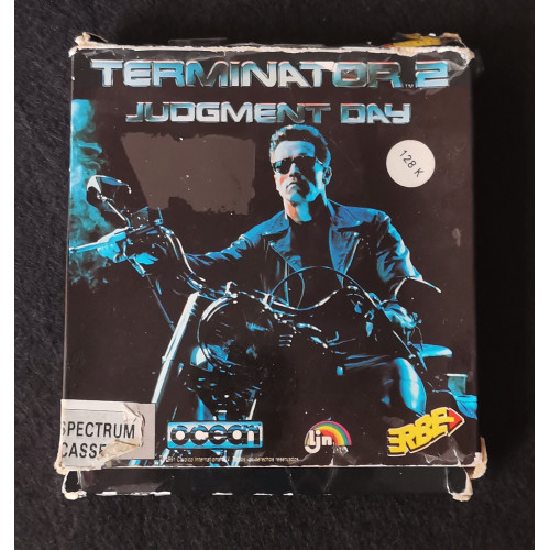 Terminator 2: Judgment Day(Manual/Caja Deteriorado)-SPECTRUM