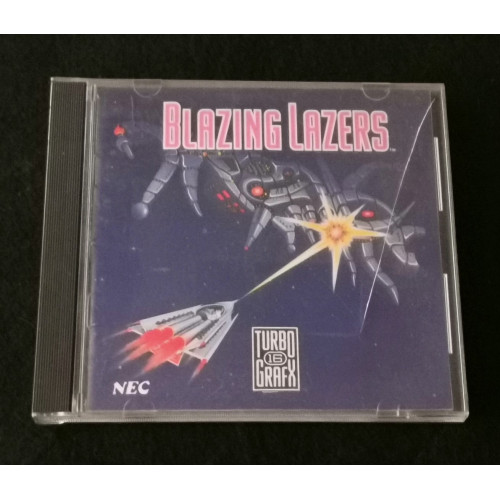 Blazing Lazers(Completo)(Caja deteiorada)TurboGrafx-16