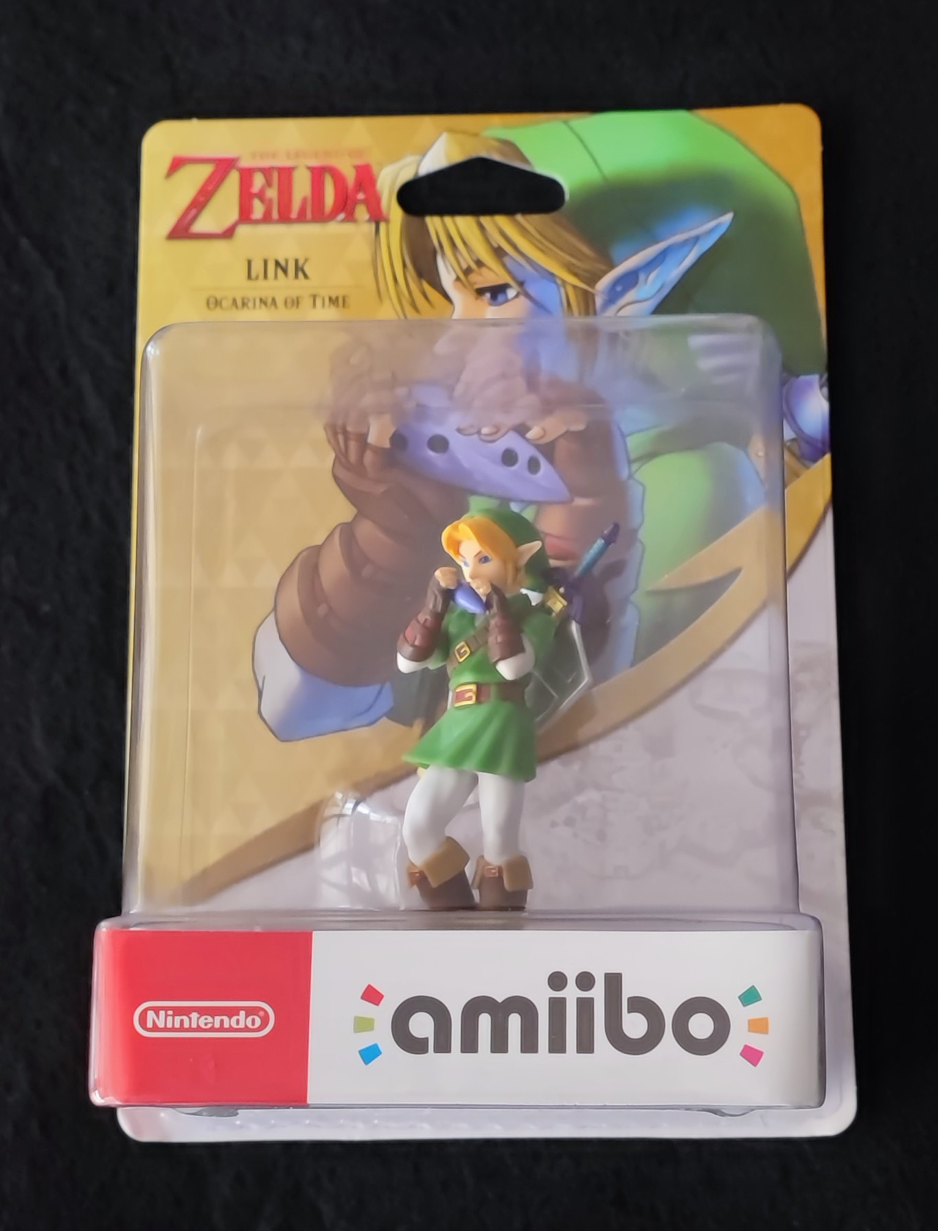 Plasticidad Halar escanear amiibo Zelda - Link Ocarina of Time Nintendo
