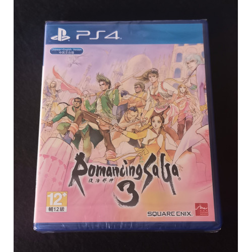 Romancing Saga 3(Nuevo)PAL jap Sony Playstation PS4