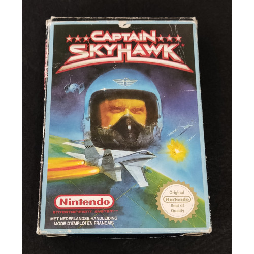 Captain Skyhawk(Completo)(Caja deteriorada)PAL NINTENDO NES