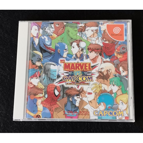 Marvel vs. Capcom: Clash of Super Heroes(Completo)Sega Dreamcast