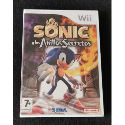 Sonic y los anillos secretos(Nuevo)pal esp Wii