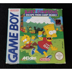 Bart Simpson's Escape From Camp Deadly(Completo)PAL NINTENDO Game Boy