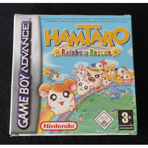 Hamtaro: Rainbow Rescue(Completo)PAL nintendo Gameboy Advance
