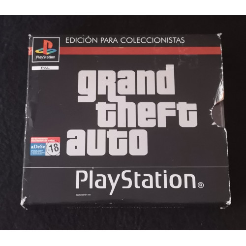 Grand Theft Auto Coleccionista(Caja deteriorada)pal españa playstation psx