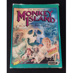 The Secret of Monkey Island una Aventura Grafica de Ron Gilbert(Completo)(Caja deteriorada)pal pc